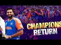 Team India Lands in Delhi as T20 World Cup Champions After Hurricane Beryl Delay | Grand Welcome - 06:32 min - News - Video