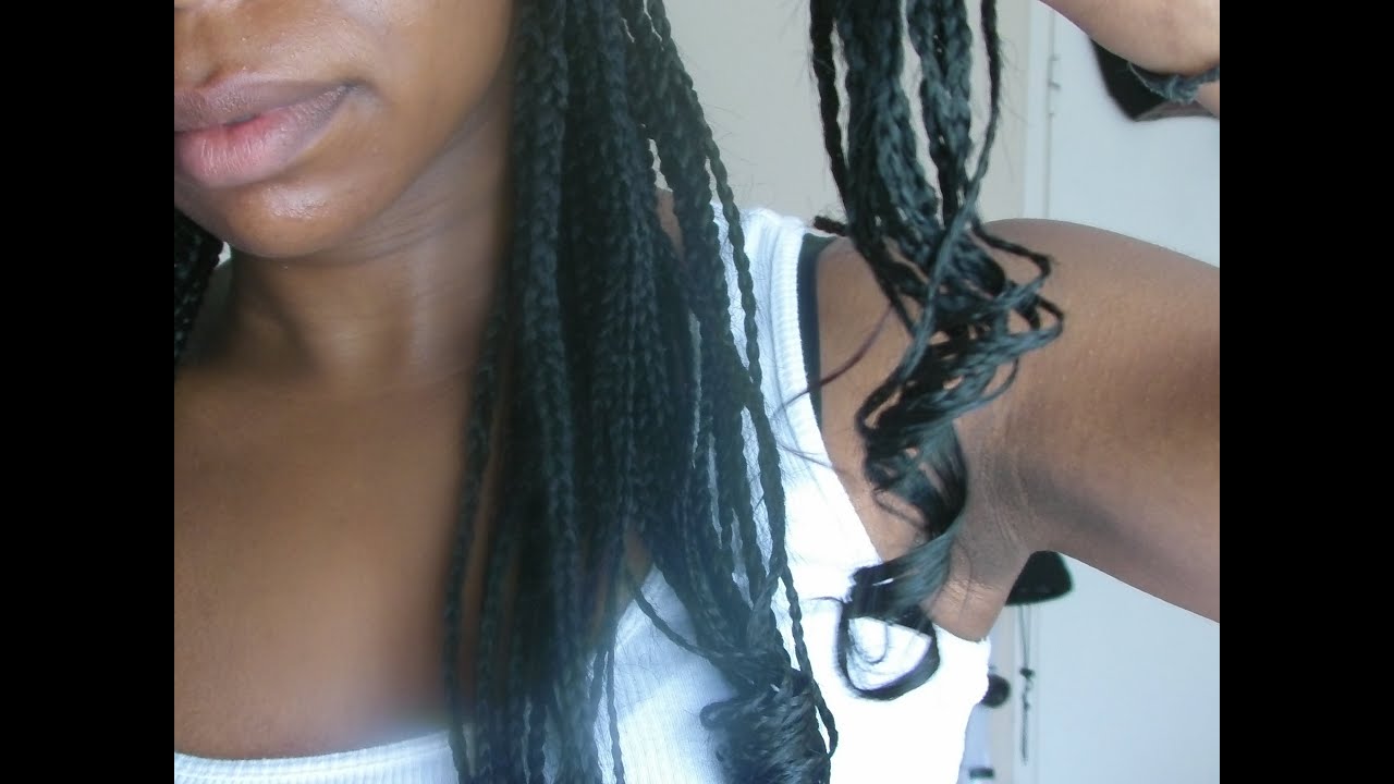 how-to-seal-and-how-to-curl-box-braids-youtube