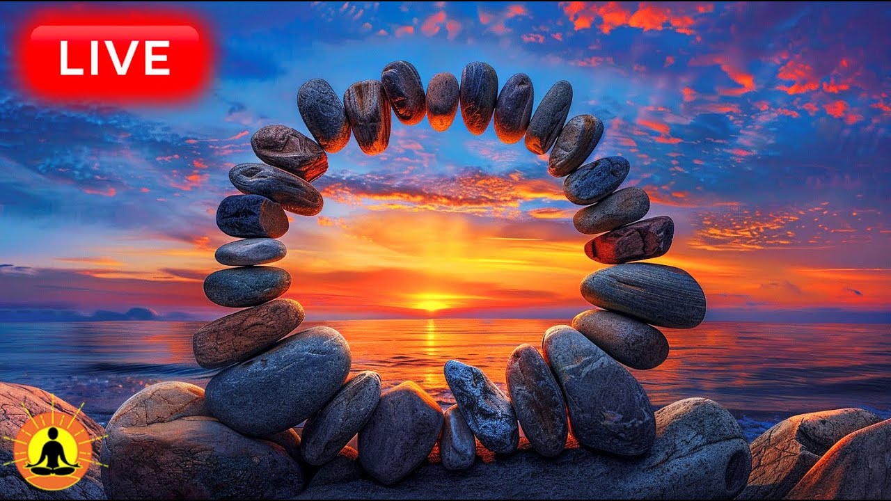 🔴 Relaxing Meditation Music, Relaxing Music for Stress Relief, Calming Music, Sleeping, Ocean Waves