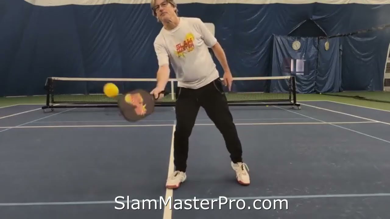 Pickleball VIEWING WARNING! Slam Master Pro Practice, Training, Drill paddle REVENGE!