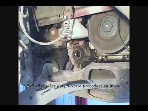 How to replace ford taurus alternator #9