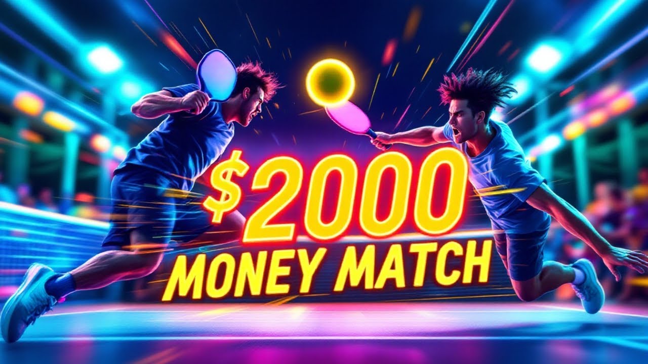 $2000 Pickleball Match (Moneyball)