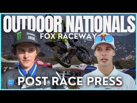 Haiden Deegan & Jett Lawrence post race Interview