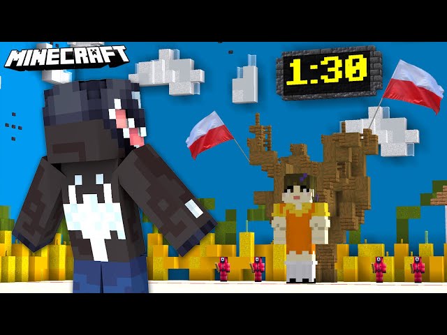 MINECRAFT, ale TO SQUID GAME W POLSCE...
