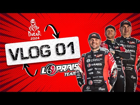 DAKAR Instaforex Loprais Praga Team - VLOG 01