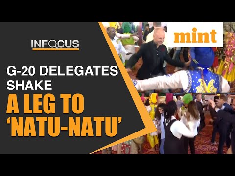 G20 delegates caught dancing to the beat of Oscar-winning ‘Naatu-Naatu' song