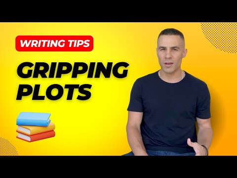 Author Ted Galdi teaching a lesson on plot in his free How To Write Gripping Stories course.