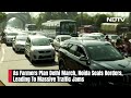 Farmers Protest | Massive Traffic Jams As Noida Seals Borders Ahead Of Farmers Delhi March Plan  - 02:23 min - News - Video
