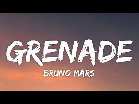 Bruno Mars - Grenade (Lyrics)