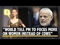 Model's Message to PM Modi: Focus More on Women, Not Cows