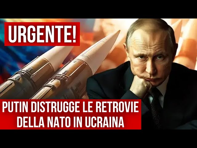 ‼️URGENTE! PUTIN DISTRUGGE LE RETROVIE DELLA NATO IN UCRAINA.