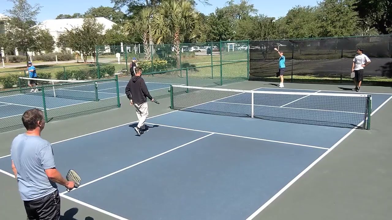 INSANELY FAST HANDS & BLOCKS! 4.0 Pickleball Rec Game at Kingston Plantation in Myrtle Beach, SC