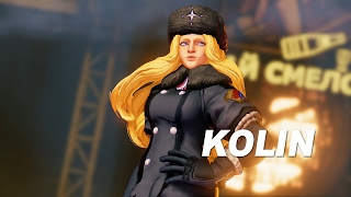 Street Fighter V - Kolin Reveal Trailer