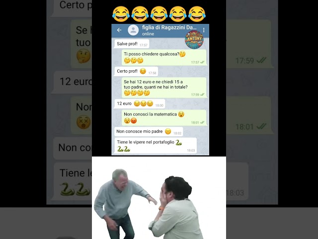 STO ANCORA MORENDO DALLE RISATE #199 🤣😂😁 #divertente #risate #umorismo #funny #memes #shorts