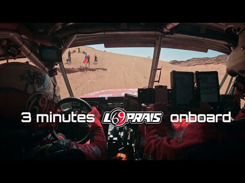3 minutes LOPRAIS onboard - DAKAR 2022 - STAGE 9