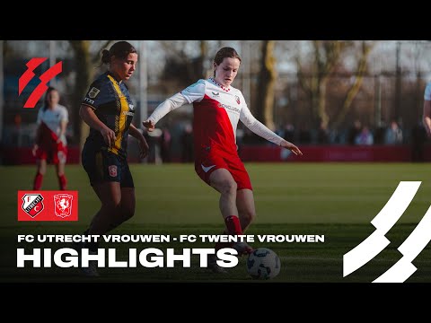 FC Utrecht Vrouwen - FC Twente Vrouwen | HIGHLIGHTS