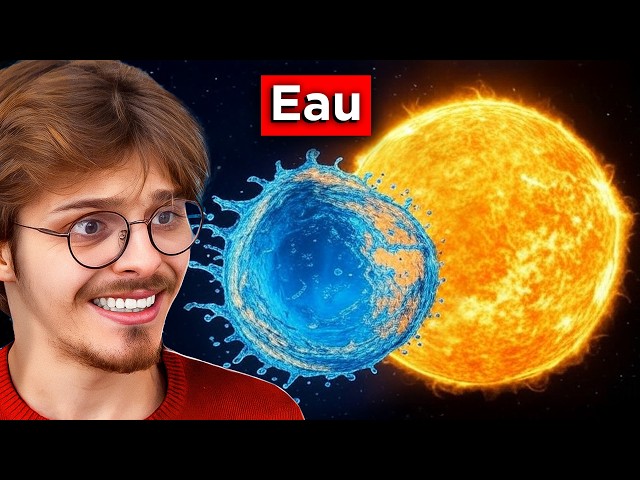 Il se passe quoi si j'envois 921 331 litres d'eau sur le Soleil ?