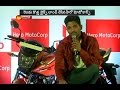 Allu Arjun unveils new bikes in Hyderabad