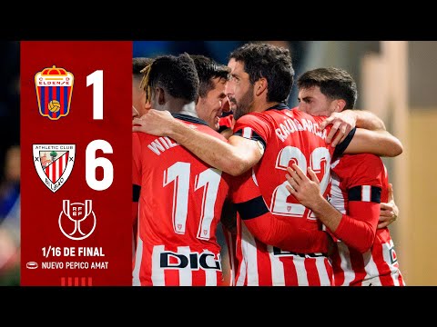 HIGHLIGHTS | CD Eldense 1-6 Athletic Club | Copa Round of 32