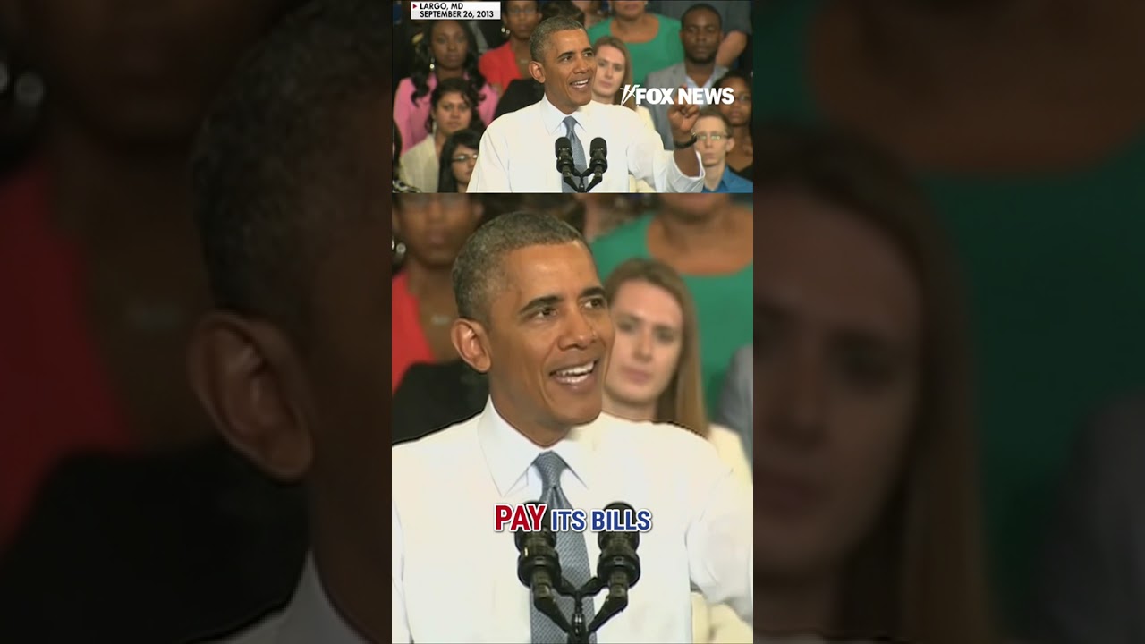 Flashback: Obama once BLASTED government shutdowns #obama #shutdown #foxnews #fox