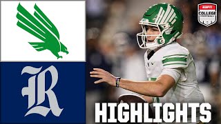 North Texas Mean Green vs. Rice Owls | Full Game Highlights | ESPN College Football