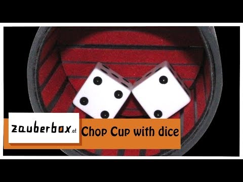 Chop Cup with dice - Würfelbecher - Review | Zauberbox TV