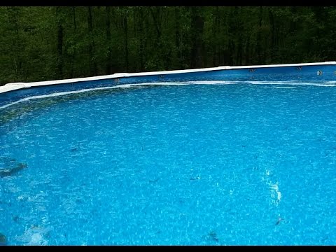 above ground pool off level