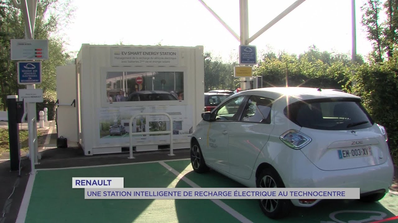 Yvelines | Renault : Une station intelligente de recharge électrique au Technocentre