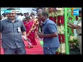 AP CM YS Jagan Inaugurate Retaining Wall in Vijayawada @SakshiTV  - 04:39 min - News - Video