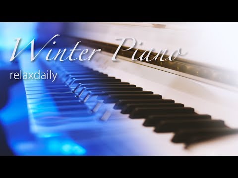 Relaxing Winter Piano Music 24/7: ICE PIANO - Winter Music, Christmas Music