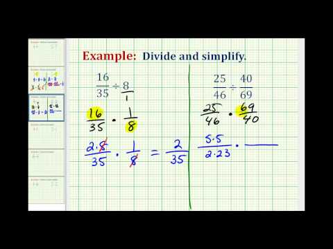 Example 2: Division Involving Fractions ( Video ) | Arithmetic | CK-12 ...