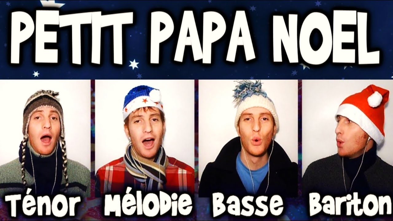 Petit Papa Noel (French Christmas Song A Cappella) - Julien Neel - YouTube