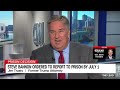 Why ex-Trump attorney is ‘not surprised’ by order on Bannon  - 04:53 min - News - Video