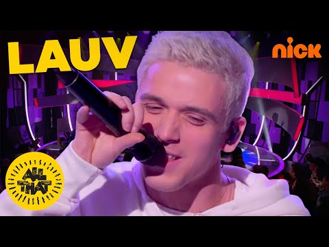 Lauv Performs ‘El Tejano” Live For All That 🎤 | All That