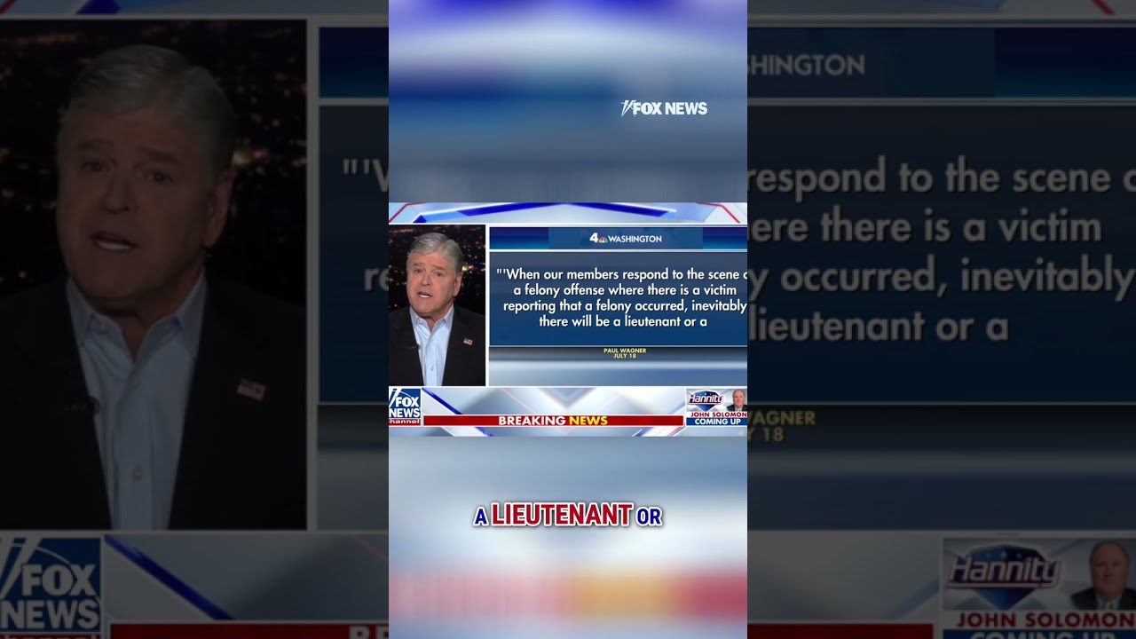 Hannity: There's no law, there's no order, there's no safety, there's no security #dc #shorts #crime