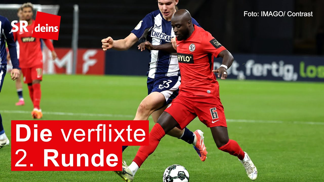 Fußball, DFB-Pokal, 2. Runde: SV Elversberg zu Gast bei Hertha BSC