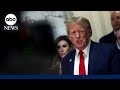 Trump arrives at courthouse for immunity hearing