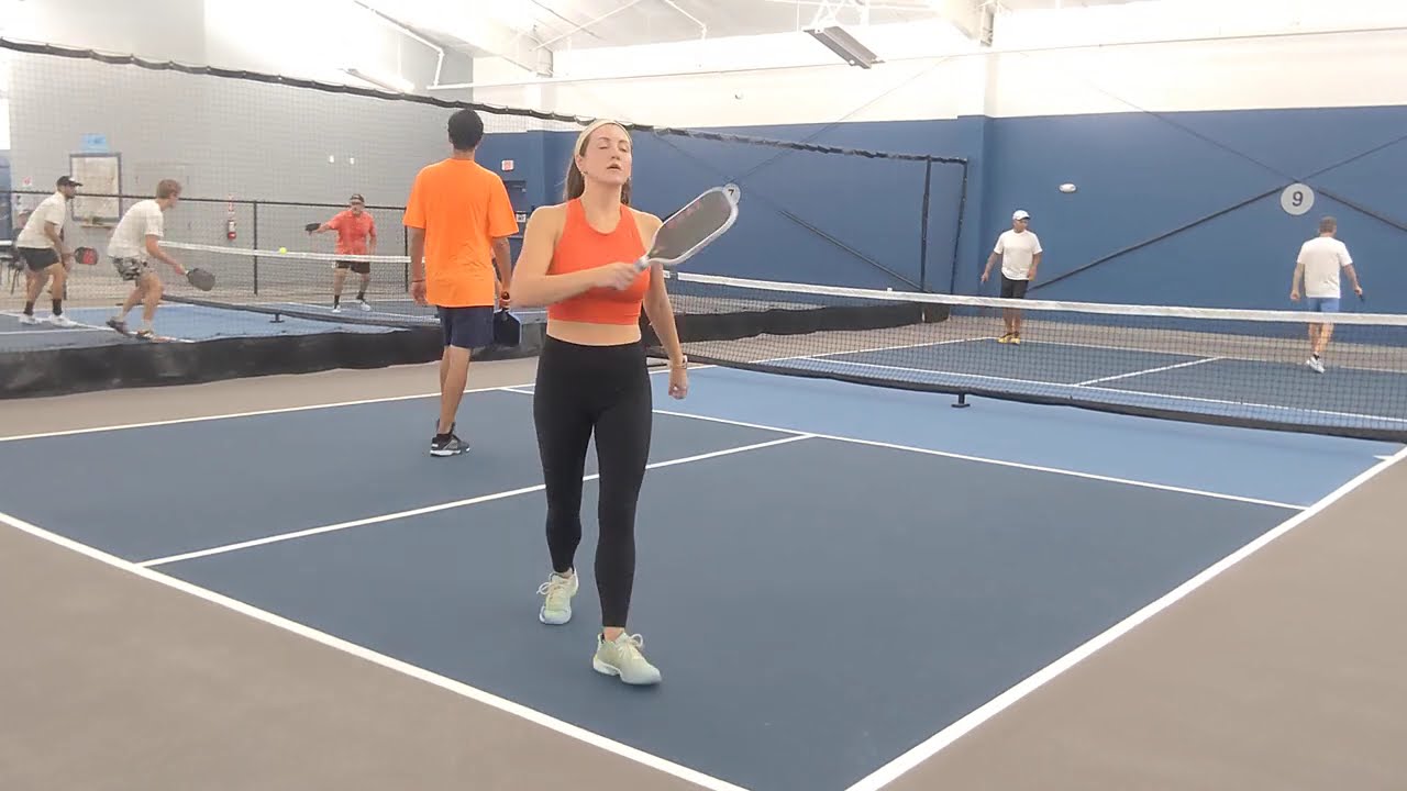 SHE HITS HARDER THAN THE MEN! HOP Wars June 2024 Pickleball Tournament at The HOP in Leland, NC