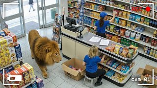 Случаи Вторжения Диких Животных в Города, Снятые на Камеру