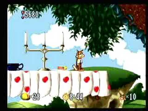 video Bubsy in Fractured Furry Tales