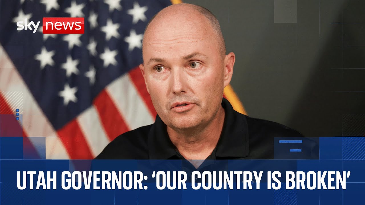 FBI and Utah Governor news conference after Charlie Kirk shot dead at event