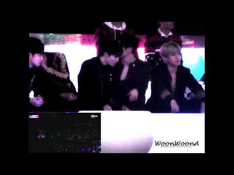 171201홍콩in마마mama하성운 SUNGWOON.TAEMIN.KAI reaction to BTS
