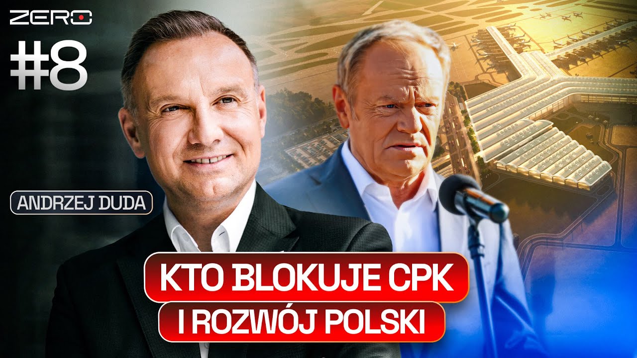 ANDRZEJ DUDA O BUDOWIE CENTRALNEGO PORTU KOMUNIKACYJNEGO. SZANSA DLA POLSKI, KTÓREJ NIE CHCE TUSK