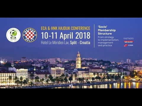 ECA & HNK Hajduk conference, April 2018.