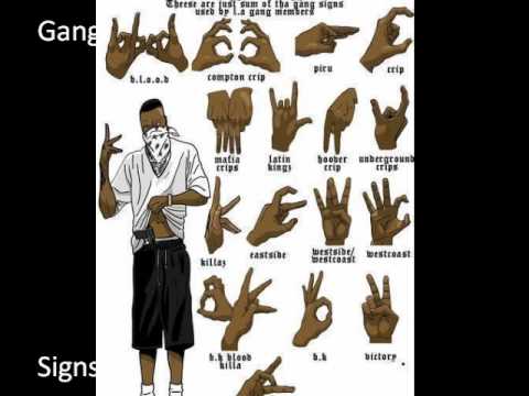 gang signs - YouTube
