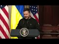 WATCH: Zelenskyy says Ukraine-U.S. partnership is stronger than any Russian hostility  - 06:17 min - News - Video