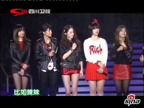121231 f(x) Nu ABO+Danger+Electric Shock - Sichuan TV '2013 New Year's Eve Concert'