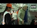 PM Narendra Modi interacts with students onboard the Amrit Bharat train in Ayodhya | News9