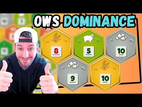 HILARIOUS Catan Placements for Top 3 Ranked Player - Ore Wheat Sheep Gameplay