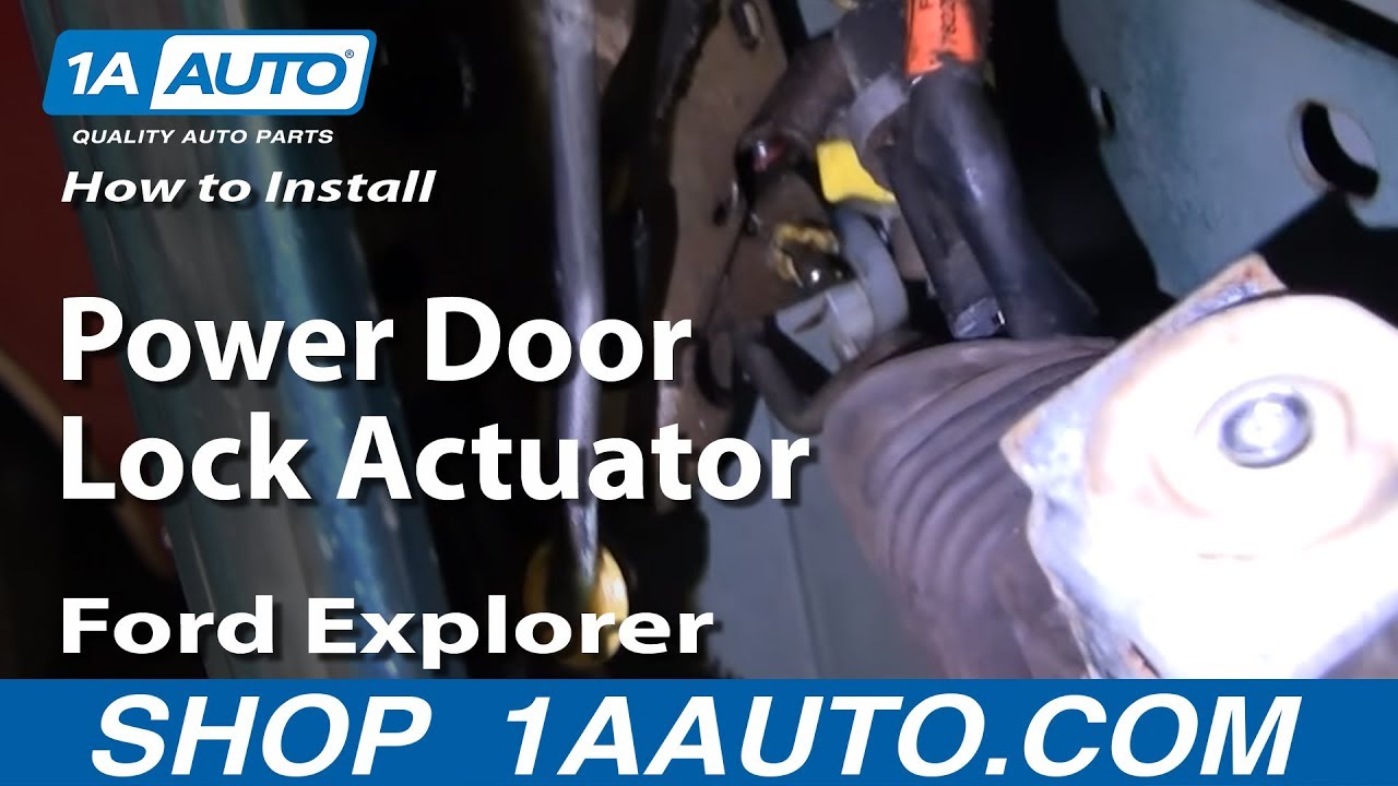 Replace door lock actuator 2007 ford focus #6